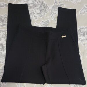 Calvin Klein Black Stretch Pull-on Leggings Size Petite Small